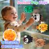 ChildFun 6 PCS Animal Suction Popper Sensory Toys, Travel Toys for Airplane & Car Activities, Silicone Pop Fidget Toys for Kids, Birthday Gifts for Girls & Boys view 4