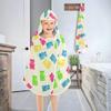 Takiito Colorful Gummy Bears Hooded Baby Towel for Newborn Infant, Soft & Absorbent Bath Towel Essentials, Machine Washable view 4
