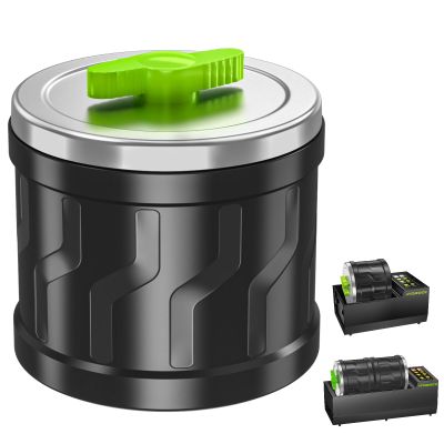 AtoRock Rock Tumbler Replacement Barrel, Extral Large Capacity 4Lbs, Rubber Material, with Durable Leak-Proof Lid, Compatiable A1&A1Pro Rock Tumbler