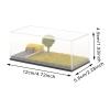 1/64 Diecast Car Showcase for Displaying Wheels, Realistic Parking Scene for Vehicle Models, Autumn Scene view 3