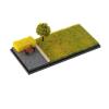 1/64 Diecast Car Showcase for Displaying Wheels, Realistic Parking Scene for Vehicle Models, Autumn Scene view 4