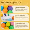 Joygoodta Wooden Balls, 12Pcs Educational Wooden Ball Toddler Montessori Toys, for 3 Year Old + Kids Preschool Matching Games view 3
