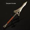 GTXEG Elden Serpent-Hunter,Anime Game Equipment 30Cm/11.81In All Metal Model with Display Stand Ornaments Characters Cosplay Costume Figure Accessories Mini Home Desktop Decor view 2