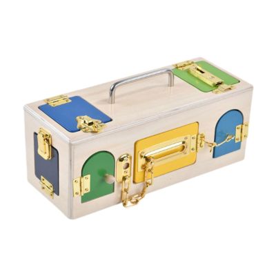 Guohetuk Lock Box Early Education Lock Box for Home Preschool Birthday