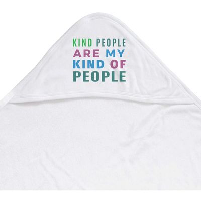 Azeeda 'Kind People' Baby Hooded Towel (HT00043061)