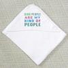 Azeeda 'Kind People' Baby Hooded Towel (HT00043061) view 3