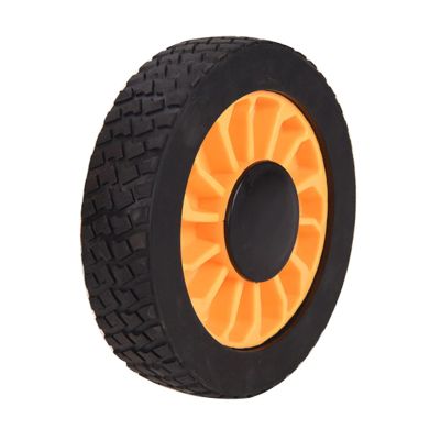 Ageliya Solid Rubber Rear Wheel for Kids Tricycle, Anti-Slip, Wear-Resistant, No Inflation Needed Replacement Tire