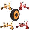 Ageliya Solid Rubber Rear Wheel for Kids Tricycle, Anti-Slip, Wear-Resistant, No Inflation Needed Replacement Tire view 2