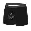 DEFUSELI Sleeping Bags are Burritos for BearsMen's Breathable Underwear With Space Capsule Design Comfortable Supportive Black view 3
