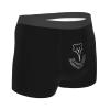 DEFUSELI Sleeping Bags are Burritos for BearsMen's Breathable Underwear With Space Capsule Design Comfortable Supportive Black view 4