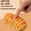 2026 New Slow Rising Squishy Bread Squeeze Toy Fidget Sensory Toy Soft & Stretchy Fidget Toys for Anxiety Relief Party Favors(Caterpillar Bread) view 2