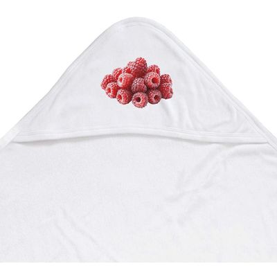 Azeeda 'Pile of Raspberries' Baby Hooded Towel (HT00043067)