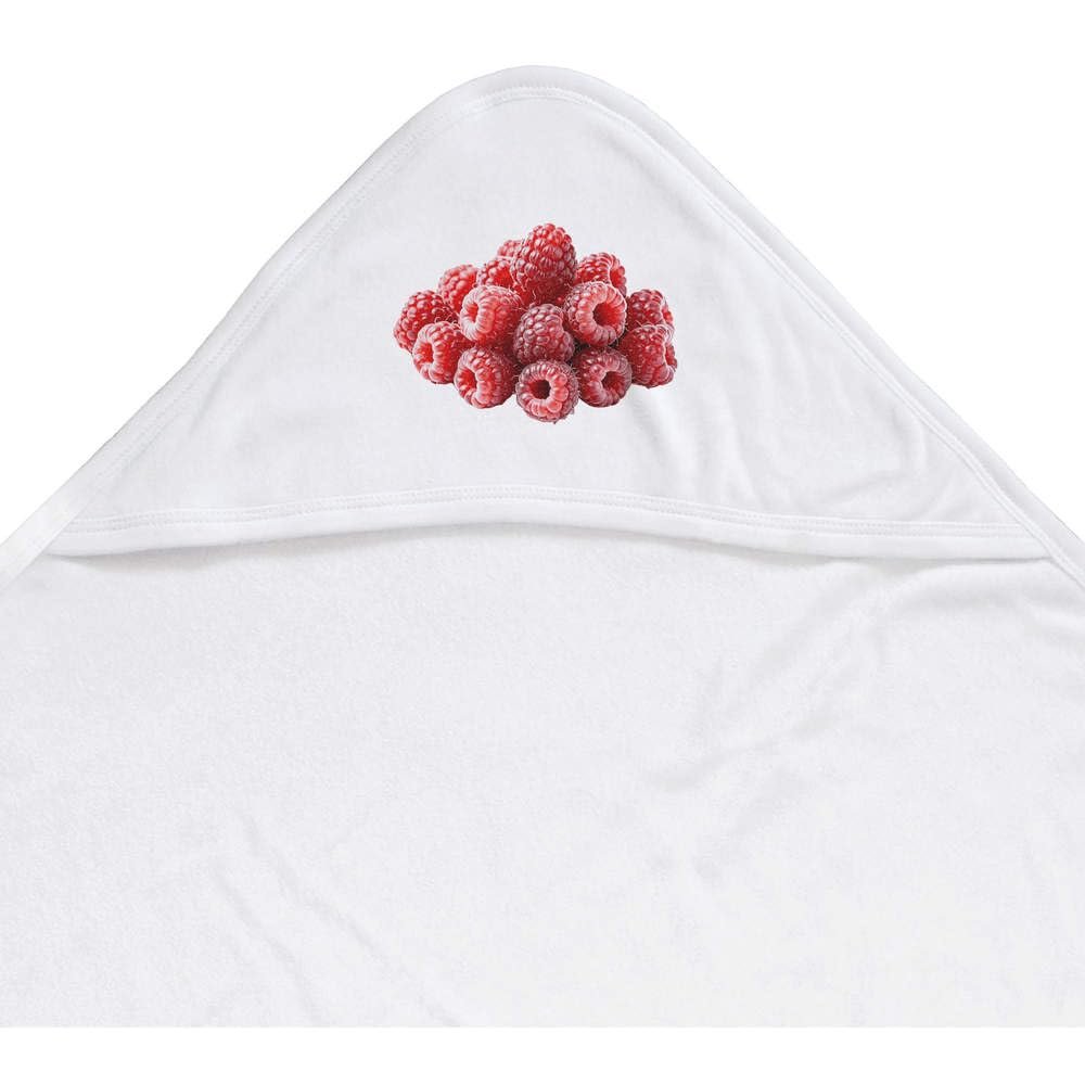 Azeeda 'Pile of Raspberries' Baby Hooded Towel (HT00043067)