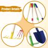 MYCENSE 4 Pieces Tool Set Hand Tools Outdoor Convenient Gardening Toys Rake Hoe Set for Kids Children view 2