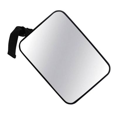 BESTonZON Car Mirror Rear View Mirror for Rear Facing Safety Seat Wide Angle 18.8x13.5cm Black Square