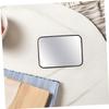 BESTonZON Car Mirror Rear View Mirror for Rear Facing Safety Seat Wide Angle 18.8x13.5cm Black Square view 4