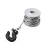 25T Steering Gear Servo Winch Wheel Drum Wires Trailer Hook for TRX-4 Axial SCX10 90046 D90 Tamiya 1/10 RC Car Parts(Yellow) view 1