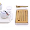 lstyty Montessori Tea Preparation Set with Ceramic Cups & Pot, Practical Life Toy for Toddlers 3+ Years view 3