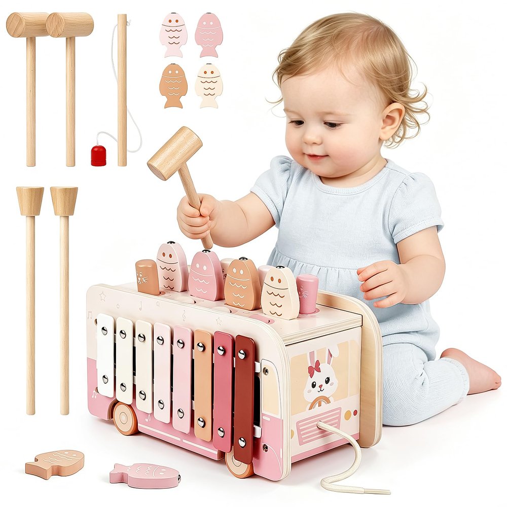 Vanplay Hammering Pounding Toys for 1 2 Year Old Girl Birthday Gifts