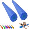 2PCS Pool Noodles with Hole,Foam Swimming Noodles, Flexible Hollow Floating Foam Tube, Float Swimming Aid Noodle, Long Pool Noodle Training Device for Kids Adults Water Sports, Partys,120x6cm view 1