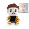 Adenzai Caylus Plush Toy Soft Stuffed Animal, Caylus Character Plush Doll for Kids, Cute Scaylus Plush Gift, Caylus Merch Collectible Fan Plushie (Gold) view 1