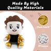 Adenzai Caylus Plush Toy Soft Stuffed Animal, Caylus Character Plush Doll for Kids, Cute Scaylus Plush Gift, Caylus Merch Collectible Fan Plushie (Gold) view 3
