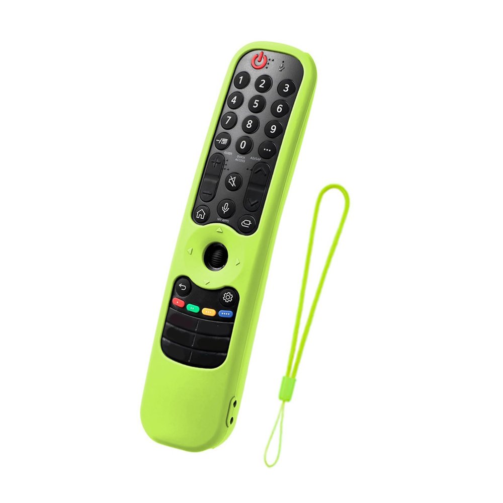 JINPIAOPIAO Shockproof Silicone Case for AN-MR21N21GA/MR21GC Remote Control Anti Slip Grip Full Protections
