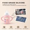 2-Pack Silicone Sleeves for Dr. Brown's Glass Baby Bottles 4 & 8 oz view 3