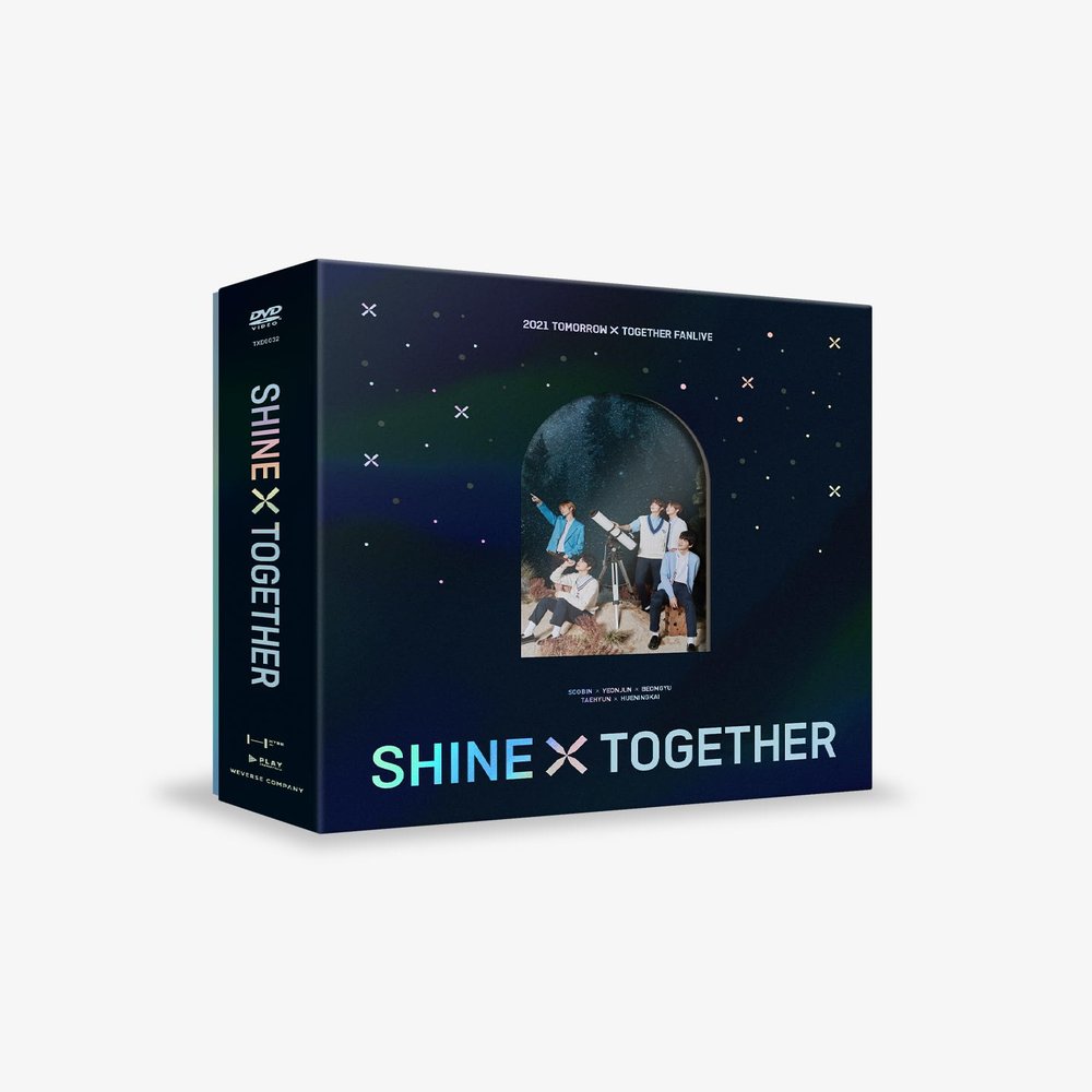 TXT FANLIVE SHINE X TOGETHER 2021 dvd