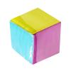 Learning Cubes Pocket Classroom Dice Set 6 Colored Soft Foam Cubes with Clear Pockets for Educational Activities view 3