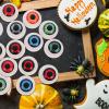 IMIKEYA 16pcs Halloween Eyeball Props Plastic Fake Eyes for Party Decorations DIY Crafts Horror Toys and Halloween Party Favors view 3