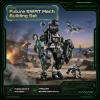 APENGBAOL SWAT Mech Building Set, 1288PCS Robot Mech Model Kit with Drone & Mechanical Dog, 11.8in Tall Posable Action Figure, Sci-Fi Military Mech Toy for Adults, Collectible Mecha Building Bricks view 4