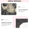 Black Gold Sun Moon Print Crib Sheet Mattress Cover for Boys Girls 39" x 27" Baby Bed Sheet for Nursery Decor view 4