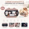 houscly Diaper Bag Backpack with Changing Station, 25L Large Capacity view 2
