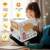 500-Word Audio Learning Book,2026 New English Words Sound Book for Kids,Tap to Learn 18 Daily Topics Vocabulary,500+ Words Talking Interactive Audio Books for Early Learning English view 2