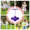 Hopping Toys | Quiet with Handle Air Pump Non Slip - Jumping Ball Kids Funny Toys - for Children Home School Playroom Park Travel Sports Camping Birthday Holiday Party view 4