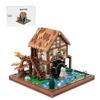 ConsoleXpress Medieval Water Mill Building Blocks Set, 1451PCS MOC Modular House Architecture Building-Bricks Model, Collectible Display Set for Adults and Teen, MOC-219018 view 1