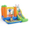 BOUNTECH Inflatable Bounce House with Ball Pit, Rabbit Indoor Bouncy House for Kids 3-12 w/Large Jumping Area, Basketball Hoop, Bounce House with Slide for Outdoor Toddler Backyard Party Gifts view 1