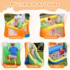 BOUNTECH Inflatable Bounce House with Ball Pit, Rabbit Indoor Bouncy House for Kids 3-12 w/Large Jumping Area, Basketball Hoop, Bounce House with Slide for Outdoor Toddler Backyard Party Gifts view 2