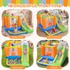 BOUNTECH Inflatable Bounce House with Ball Pit, Rabbit Indoor Bouncy House for Kids 3-12 w/Large Jumping Area, Basketball Hoop, Bounce House with Slide for Outdoor Toddler Backyard Party Gifts view 4