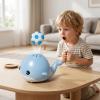 Nuiorfty Whale Floating Ball Toy, Smart Levitating Balls for Babies & Toddlers to Develop Focus & Coordination, Blue Sensory Floating Ball Toy view 3