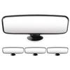 Beaupretty 4pcs Car Rearview Mirror Rear Facing Wide Angle Safety Mirror with Suction Cup for Family Car Accessories view 1