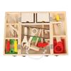 lstyty Montessori Wooden Repairing Portable Toolboxes Simulation of Disassembling and Assembling Wooden Boxes Screw and Nut view 3