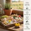 40 Mini Farm Animal Figurines, Resin Animals for Crafts & Fairy Garden view 4