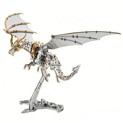 3D Metal Puzzle for Adults Teens, Mechanical Model Building Kit, Steampunk DIY Assembly, Eagle Model Kit, Handmade Craft, Home Office Desk Decoration, Creative Collectible Gift