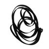 C6072-60198 Fit for Designjet 1050C 1055CM Carriage Drive Belt with Pulley view 1