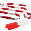 100Pieces High Speed Guardrail Systems Creative Craft for Adult Remote Vehicles Race Track Toy Barrier view 1
