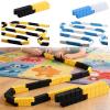 100Pieces High Speed Guardrail Systems Creative Craft for Adult Remote Vehicles Race Track Toy Barrier view 2