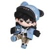 20cm Doll Clothes Outfit Set for Cotton Dolls Hoodie, Denim-Style Vest, Bottoms Cute Plush Doll Dress Up Clothes (4pcs,20cm) view 2
