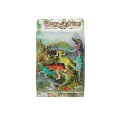 Dinosaurs with accessories 9pcs